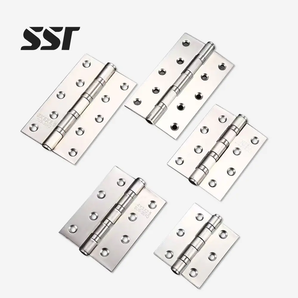 304 stainless steel butt hinge for solid wood doors