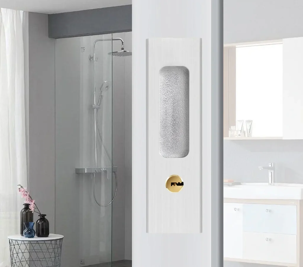 Sliding Door Handle with Lock