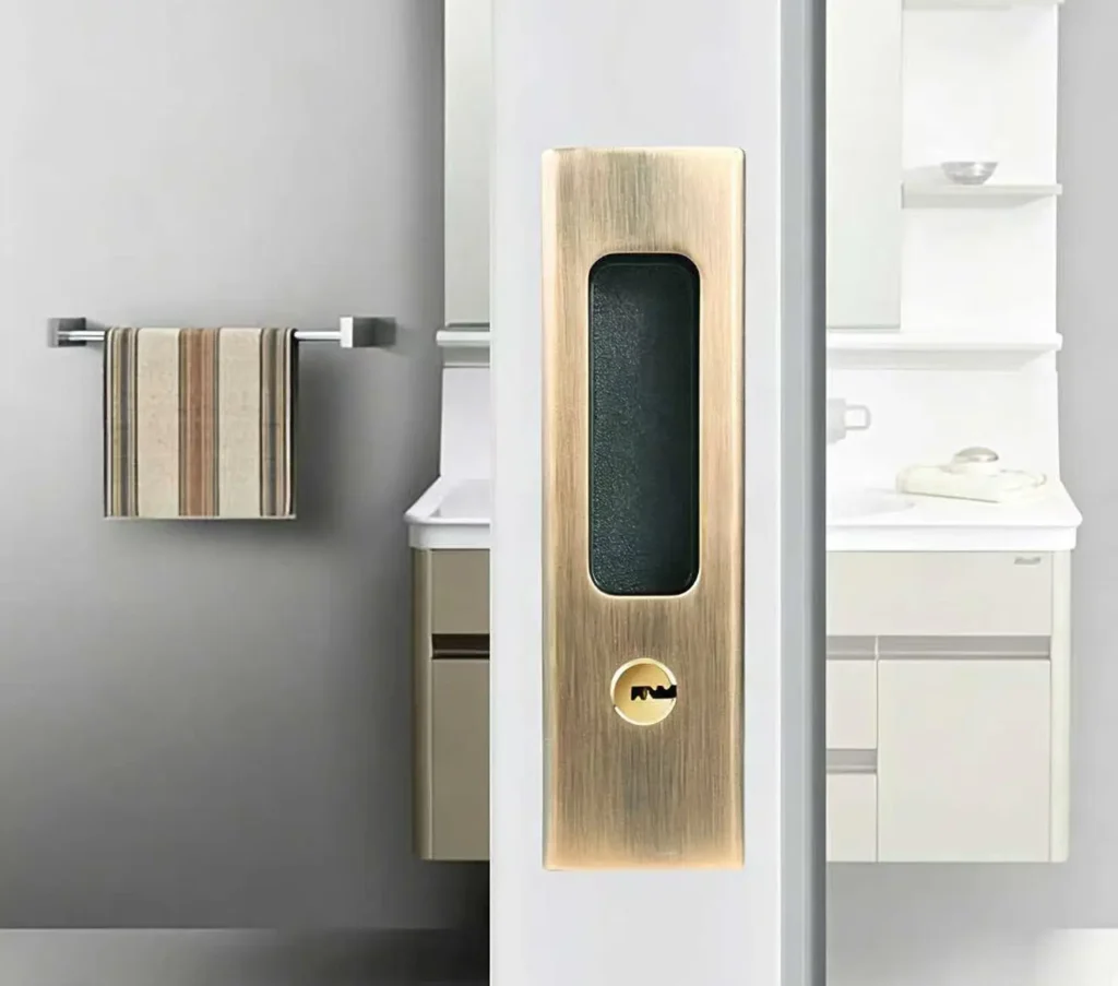 Sliding Door Handle with Lock