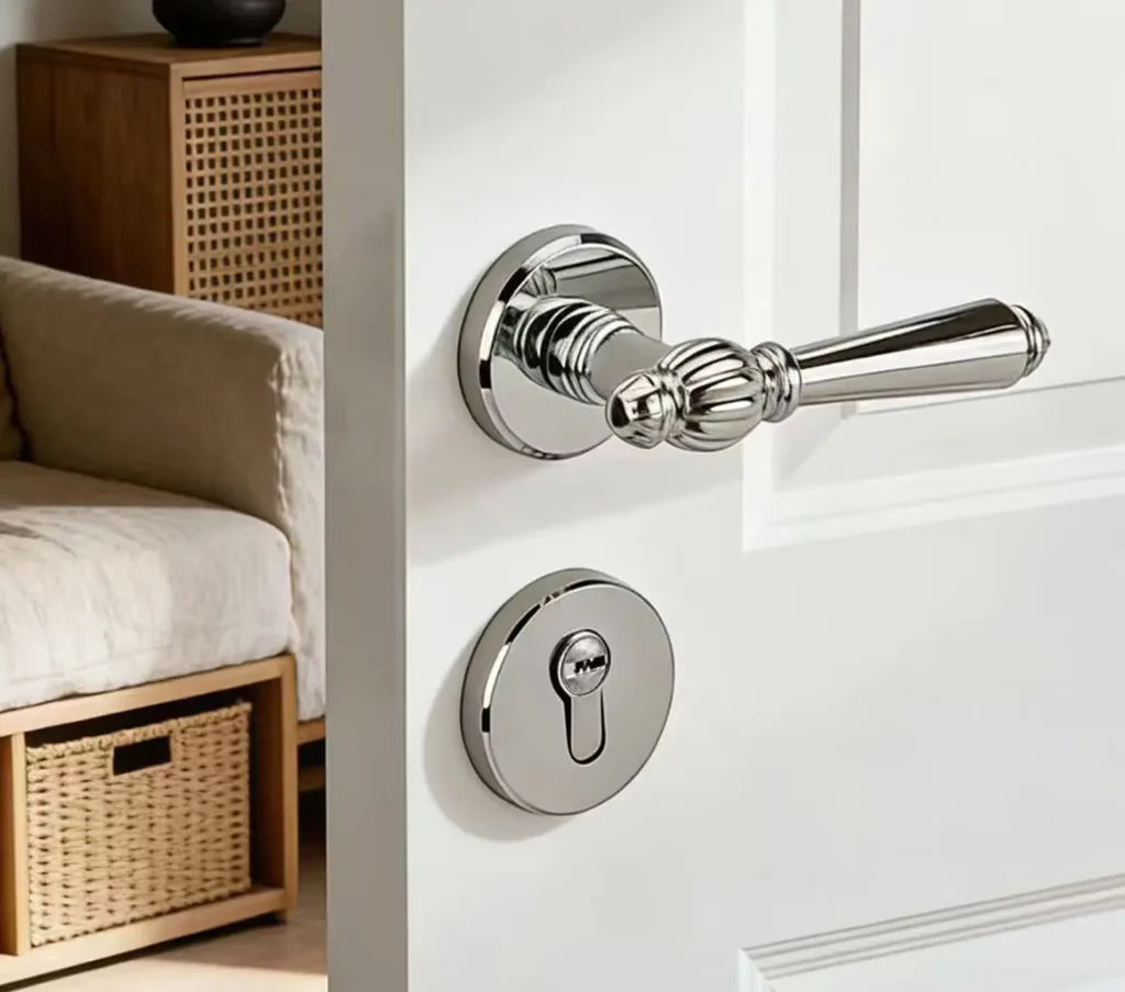 Interior Door Handle with Lock