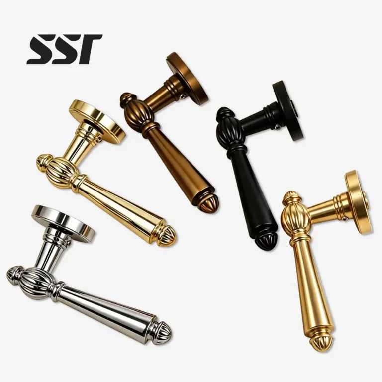 Interior Door Handle with Lock