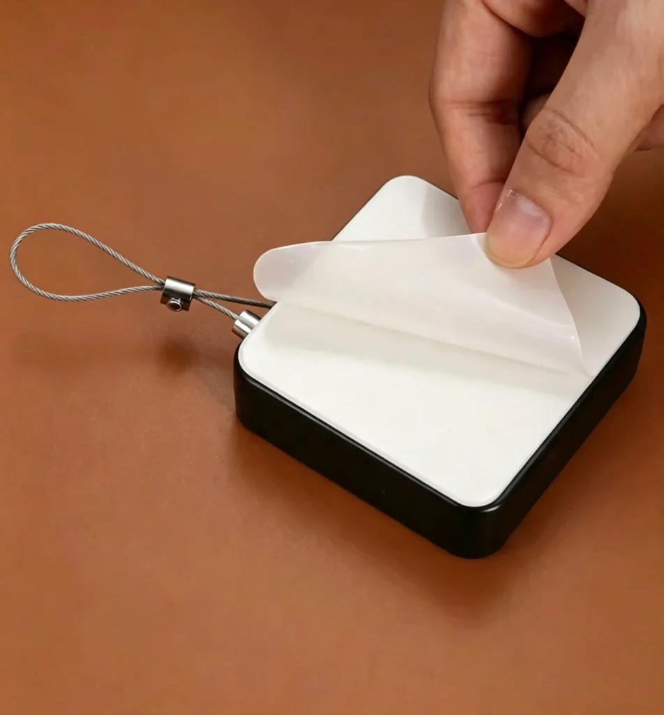 White self closing sliding door closer