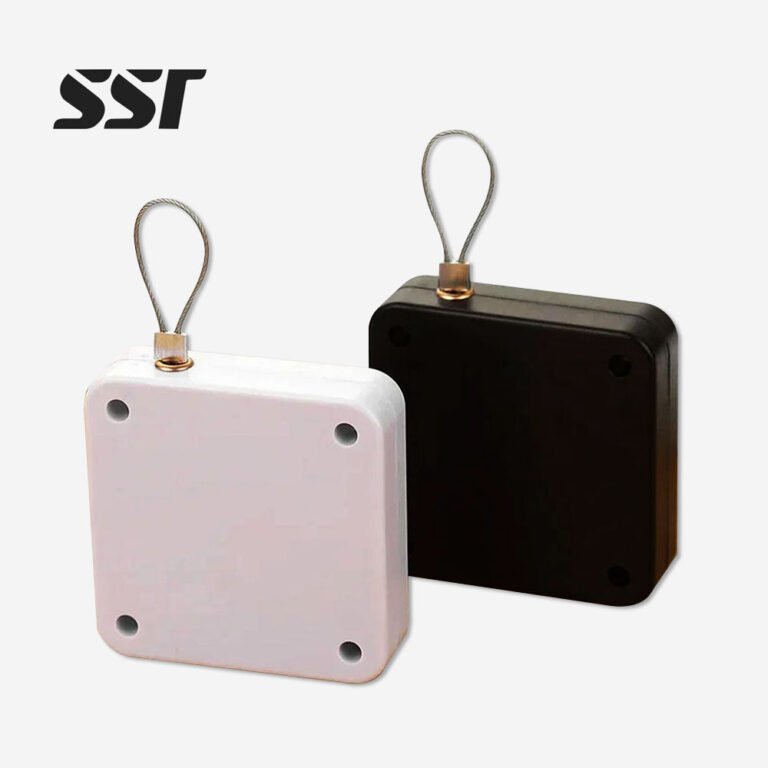 Sliding door closer self closing pull cord