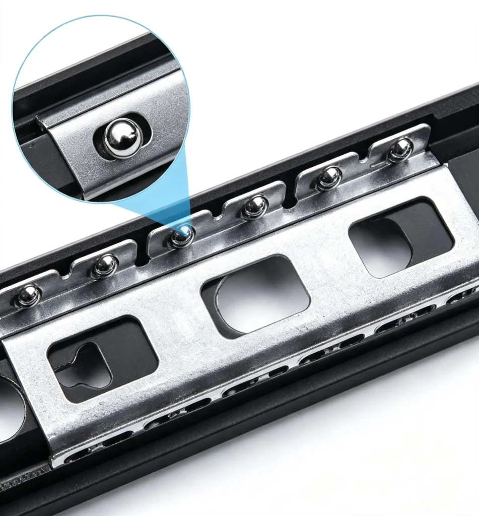Full extension side mount drawer slides
