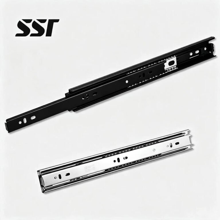 Side mount drawer slides 45mm ball bearing
