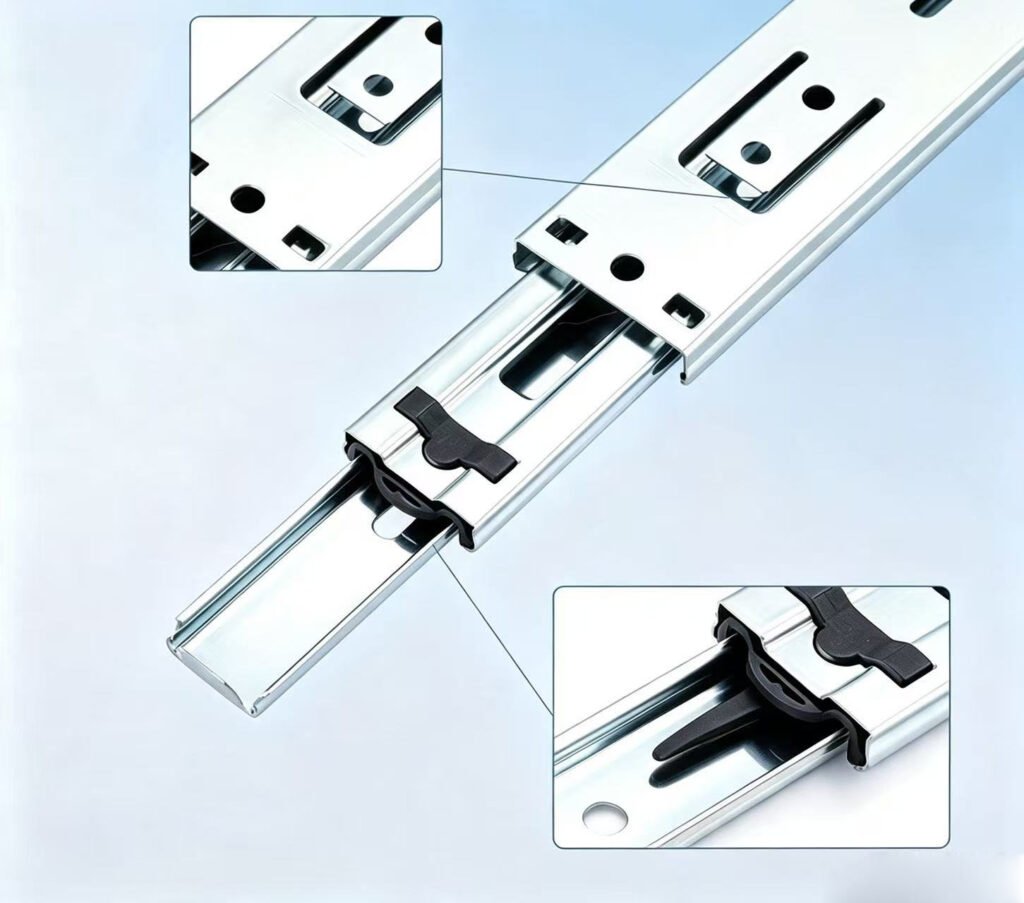 Drawer slide length options