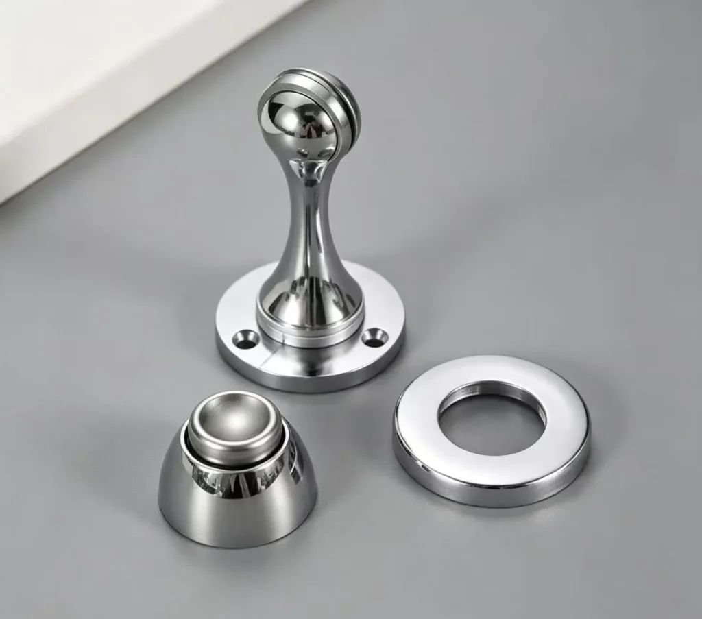 No drill magnetic door stop