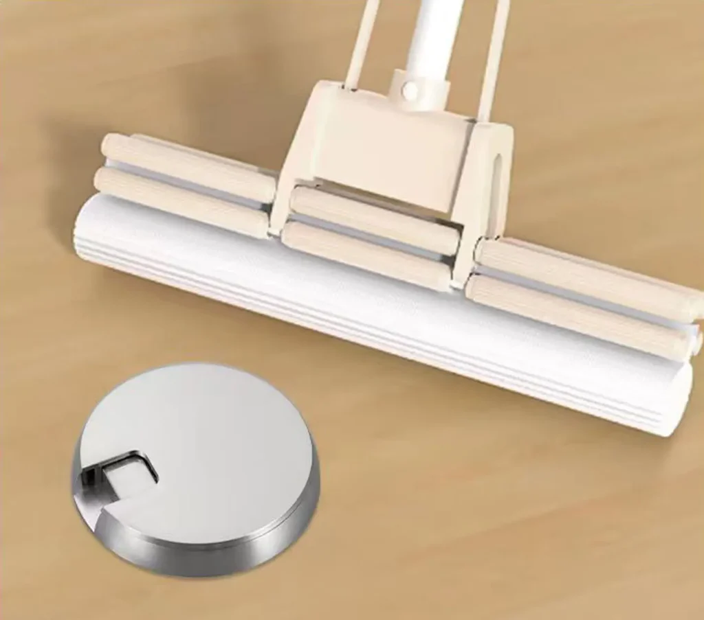 Black adjustable magnetic door stop