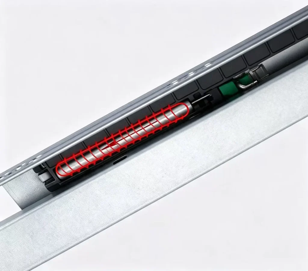 Undermount drawer slide locking clips