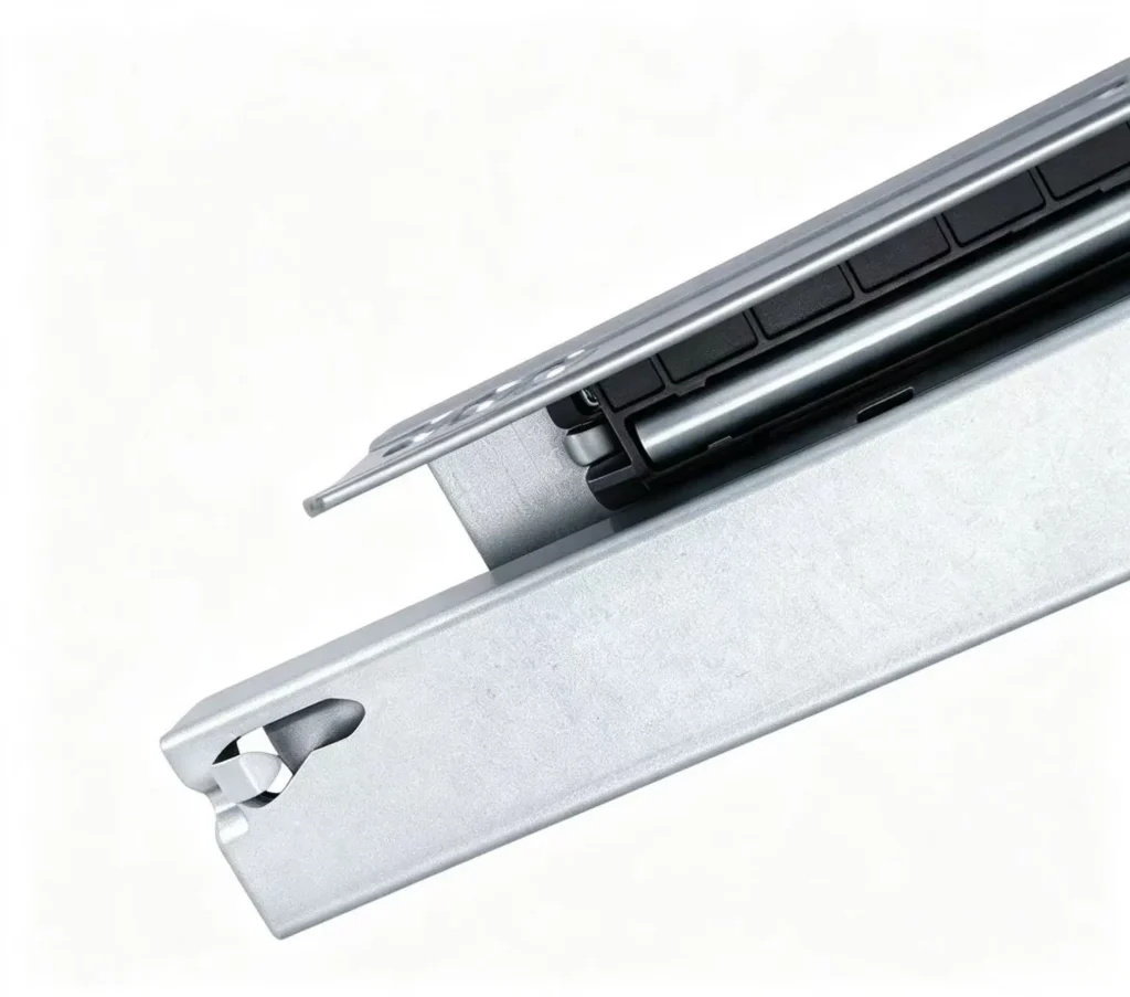 Undermount drawer slide locking clips