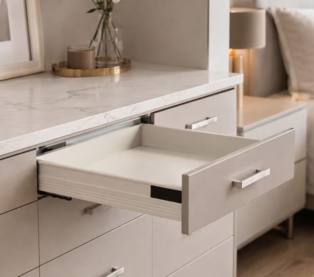 Heavy duty side mount drawer slides