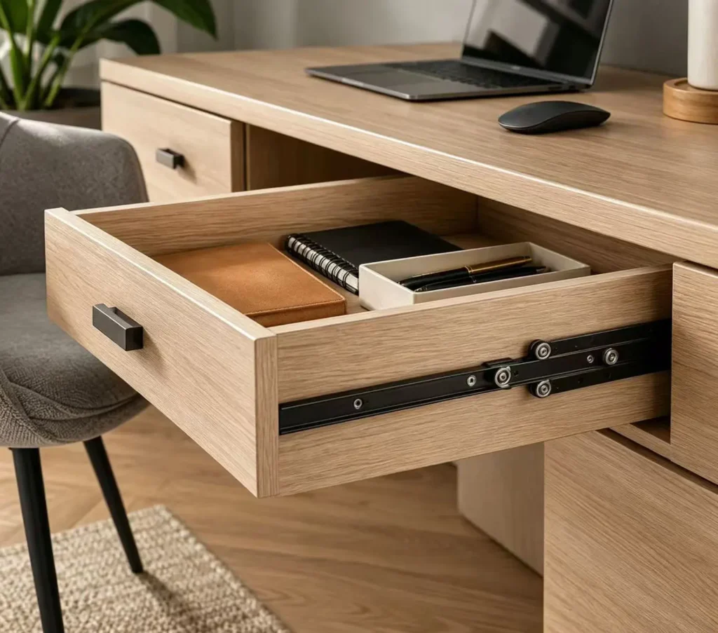 Drawer rails length options