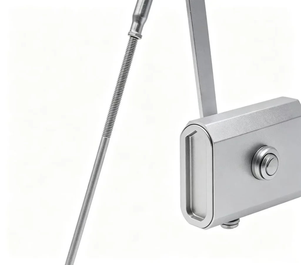 Commercial door closer installation
