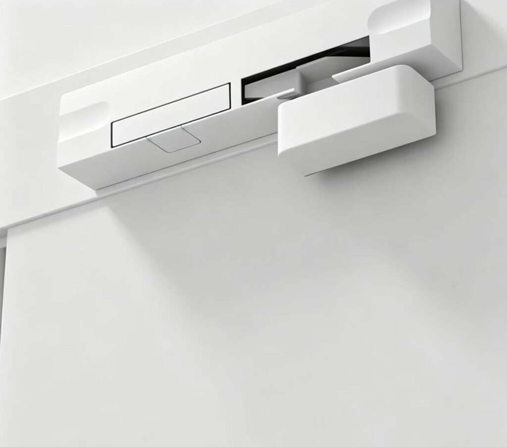 Left and right hand hydraulic door closer