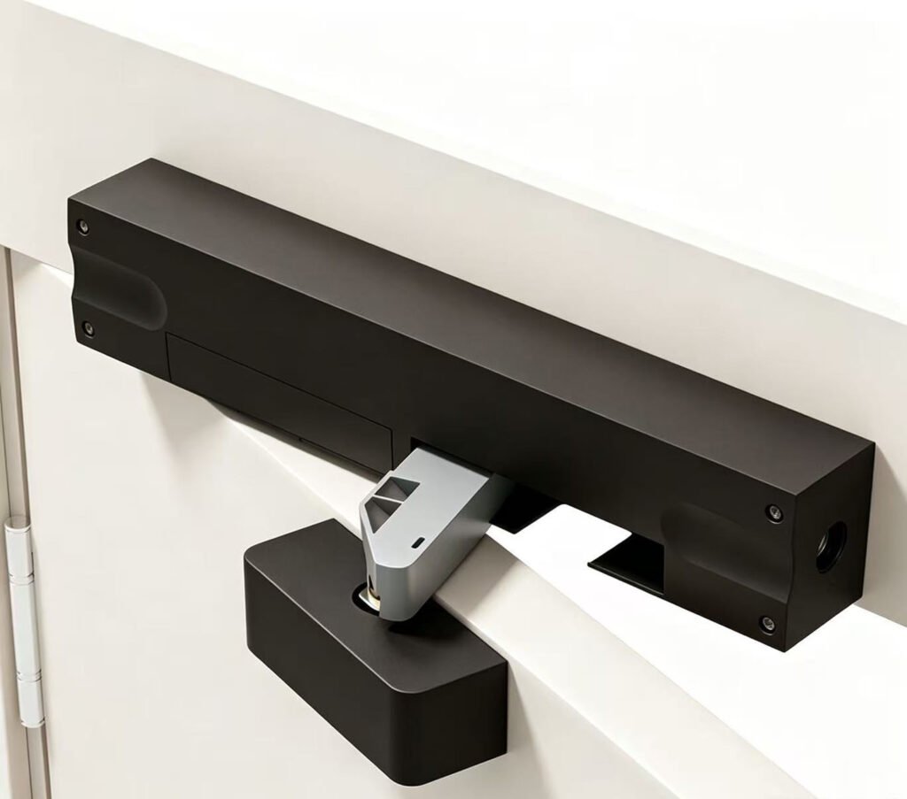 Left and right hand hydraulic door closer