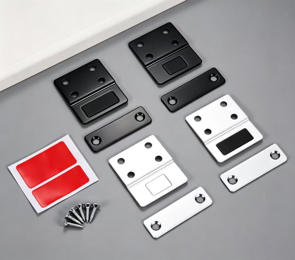 Black magnetic cabinet catch