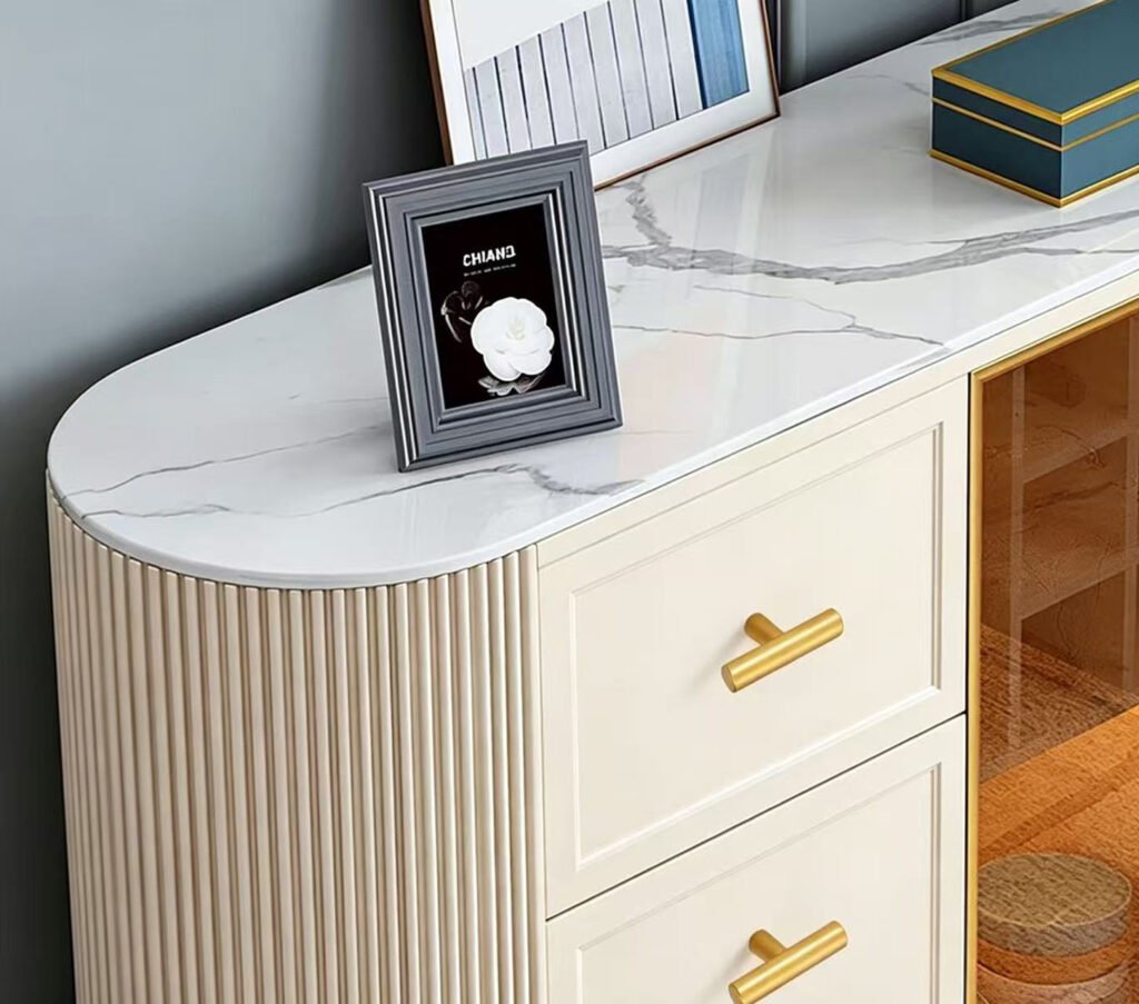 Gold T bar cabinet pulls