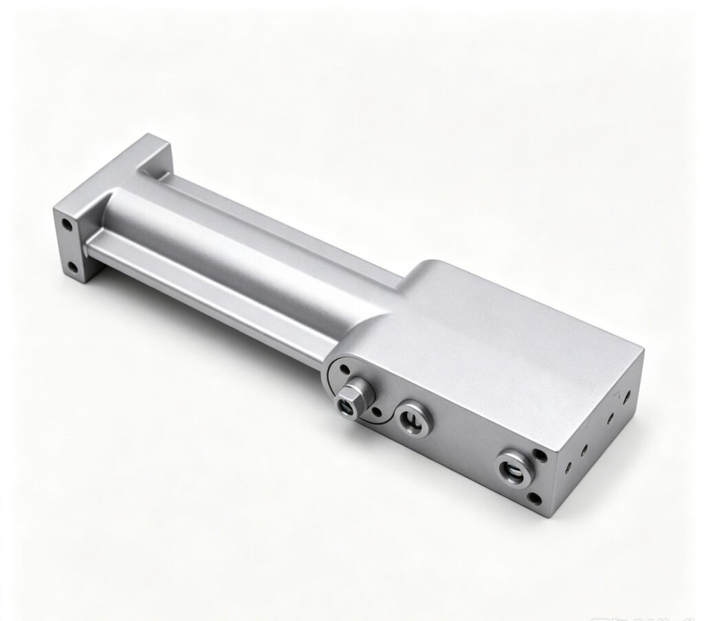 Hydraulic sliding track door closer mechanism
