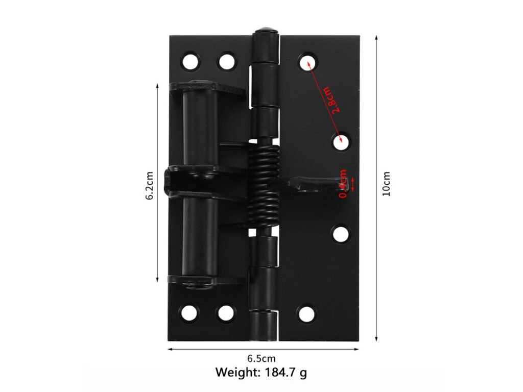 self closing spring hinge for interior wooden door